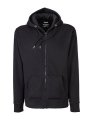 Heren Hoodie met rits Utopic UT23010 Zwart